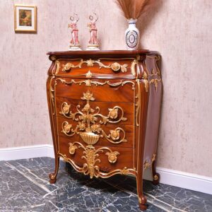 Classic luxury wooden chest of drawer and sideboards