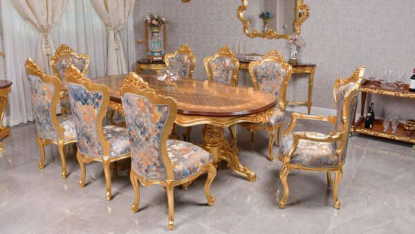 Princess Wood dining table made in Italy